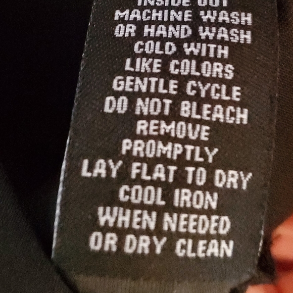 Sharagano Black Sleevele Blouse/Sheer Cape M - Picture 5 of 7